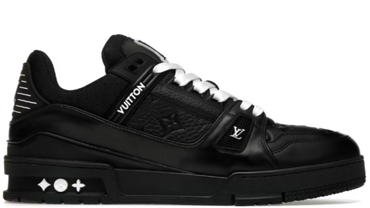 Trainer Black Embossed Monogram